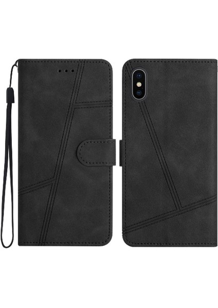 IPhone Için Flip Case X/xs Cüzdan Pu Deri Tam Koruma Flip Folio (Yurt Dışından) indirimleri