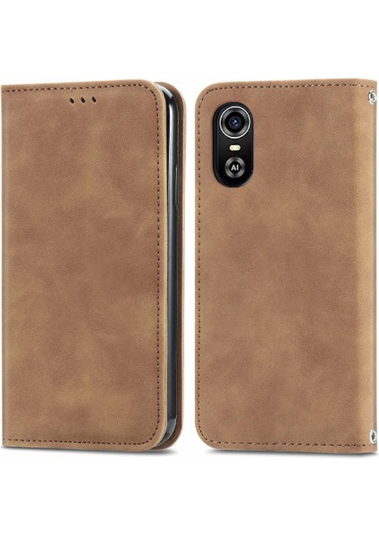 Zte Blade Case Artı Kordon Basit Iş Deri Kılıf Cüzdan (Yurt Dışından) indirimleri