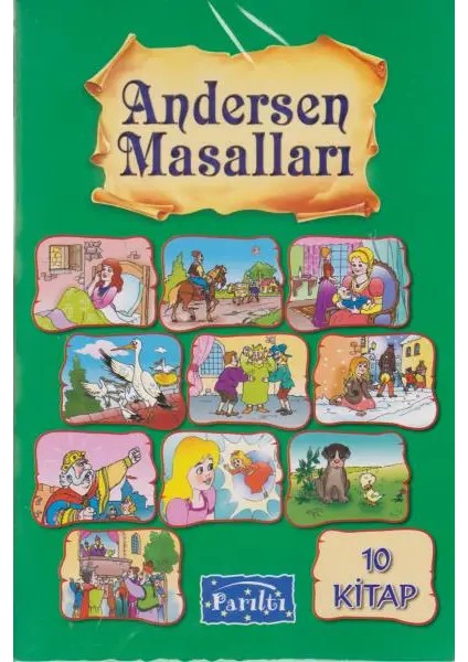 ANDERSEN MASALLARI 1. SINIF– 10 KİTAP SET Değerlendirme Kitapçığı İlaveli