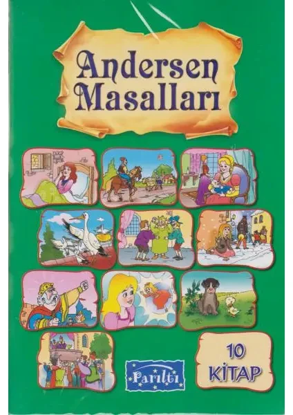 ANDERSEN MASALLARI 1. SINIF– 10 KİTAP SET
Değerlendirme Kitapçığı İlaveli