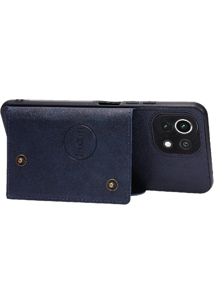 Cüzdan Kılıf Xiaomi 11 Lite 5g Ne Buit Demir Kickstand Darbeye (Yurt Dışından)