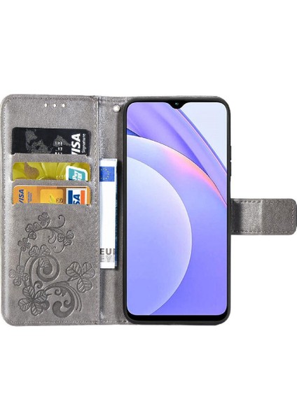 Xiaomi Redmi Için Not 9 4g Kısa Kayış Zarif Iş Deri (Yurt Dışından)
