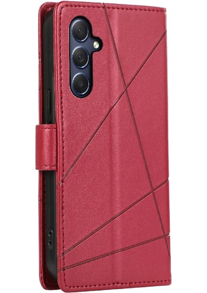 Samsung Galaxy M54 Üç Kart Yuvaları Darbeye Şok Için Flip Case (Yurt Dışından)