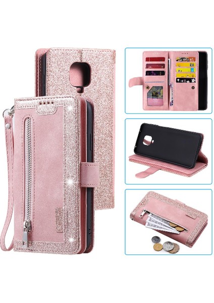 Xiaomi Redmi Not 9s Için Flip Case/not 9 Pro Kordon 9 Kart Yuvaları Pu (Yurt Dışından)