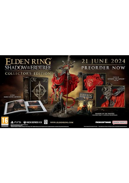 Bandai Namco Elden Rıng [shadow Of The Erdtree Edition] [collector's Edition]