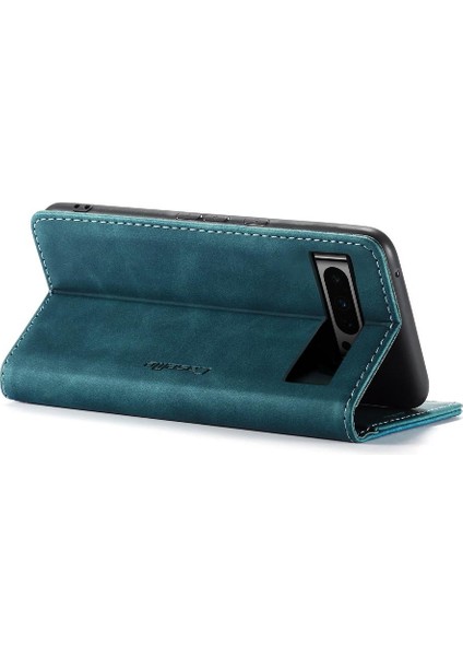 Google Piksel 8 Pro Kılıf Için Flip Case Kart Yuvası Kickstand Flip Folio Kitap (Yurt Dışından)
