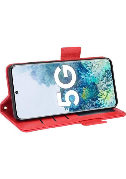 Samsung Galaxy S20 Fe Için Kılıf Cüzdan Manyetik Yan Toka Pu Deri Kart (Yurt Dışından) fiyatları