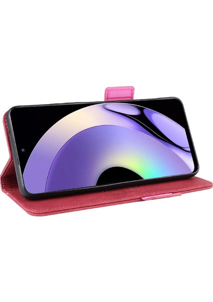 Kart Tutucu Kickstand Tam ile Realme 10 Pro Koruyucu Kapak Için Kılıf (Yurt Dışından)