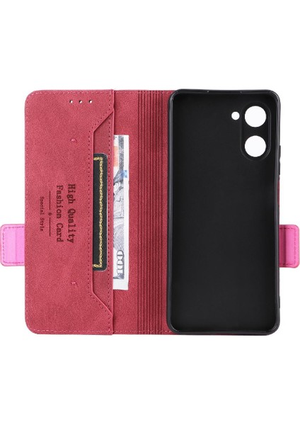 Kart Tutucu Kickstand Tam ile Realme 10 Pro Koruyucu Kapak Için Kılıf (Yurt Dışından)