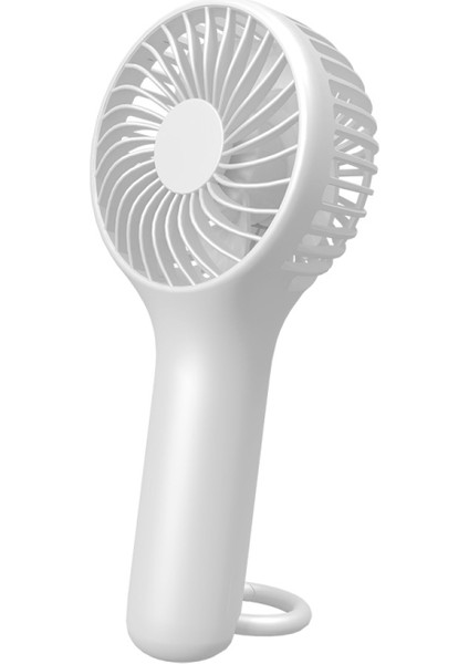 Taşınabilir Şarj Edilebilir Handhd Soğutma Fanı Beyaz (Yurt Dışından) fiyatları