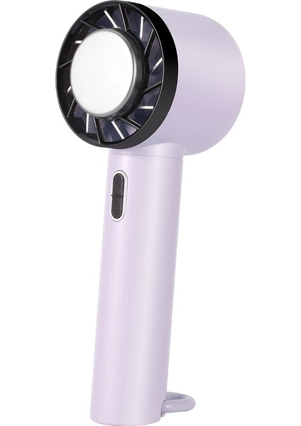 Mini Yaz Fanı Handhd Soğutma Fanı Açık Mor (Yurt Dışından)