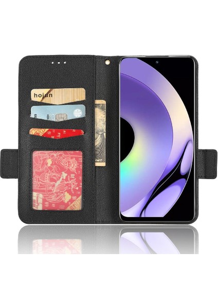 Realme 10 Pro 5g Için Kılıf Manyetik Pu Deri Cüzdan Yan Toka Kartı (Yurt Dışından) indirimleri