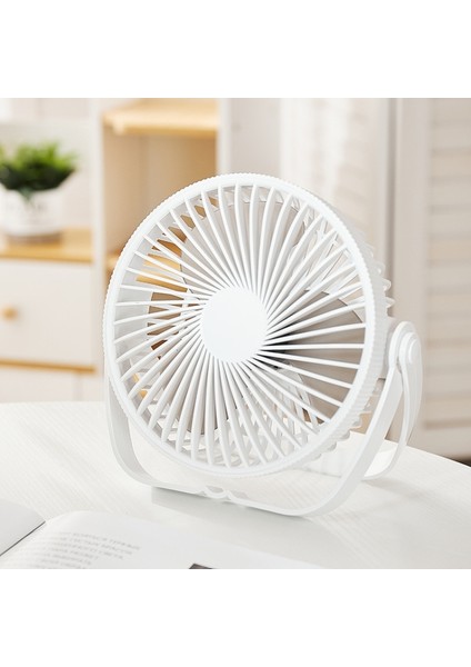 Duvara Monte Masaüstü Ectric Fan Şarj Edilebilir Beyaz (Yurt Dışından)