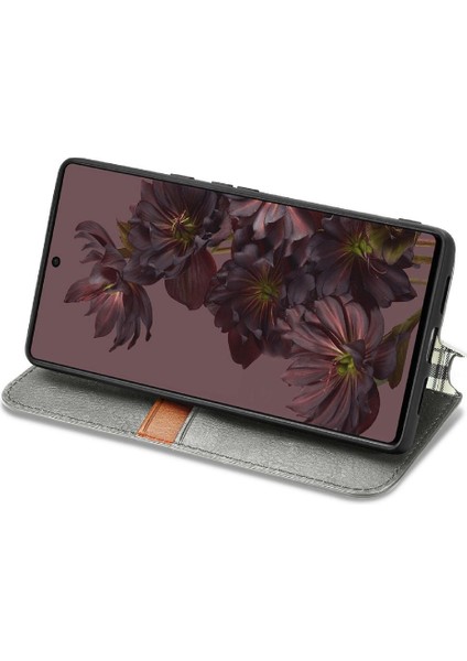 Google Piksel 7 Pro Flip Kapak Kılıf Cüzdan Fonksiyonu Için Kılıf (Yurt Dışından)