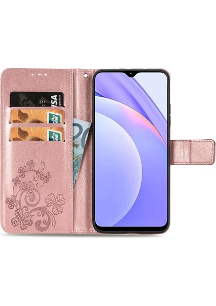Xiaomi Redmi Için Not 9 4g Kısa Kayış Zarif Iş Deri (Yurt Dışından)