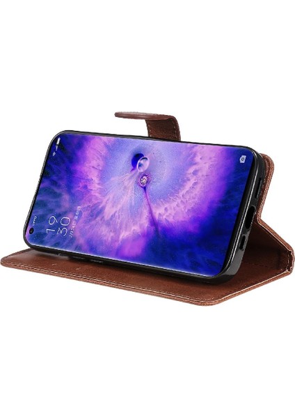 YH Mall Oppo Bulmak Için Flip Case X5 Pro Yüksek Kaliteli Deri Klasik Düz Renk (Yurt Dışından)