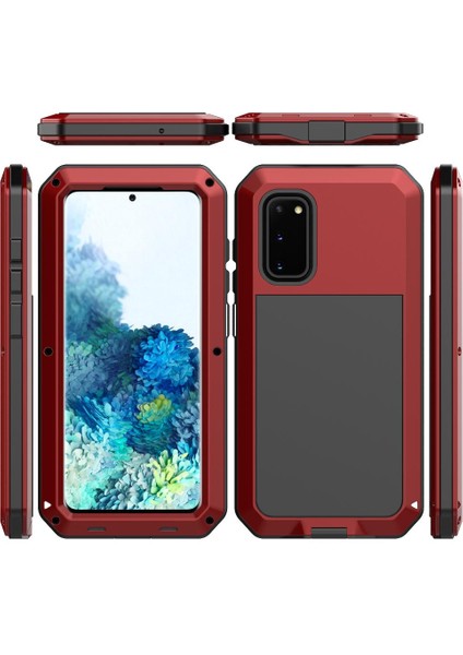 Samsung Galaxy S20 Açık Spor Toz Geçirmez Görev Için Ağır Metal Kasa (Yurt Dışından)