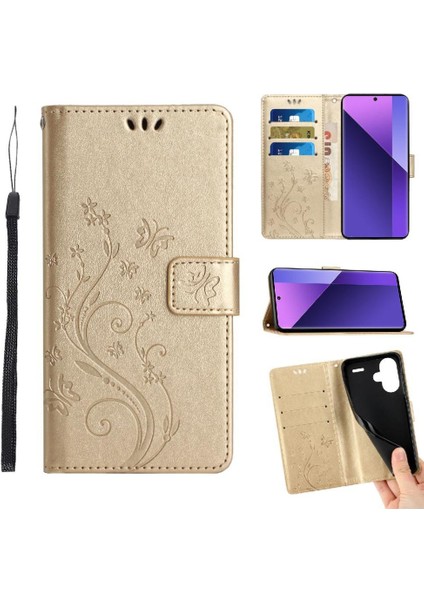 Xiaomi Redmi Not 13 Pro Artı Manyetik Kapatma Kart Tutucu Için Filp Durumda (Yurt Dışından)