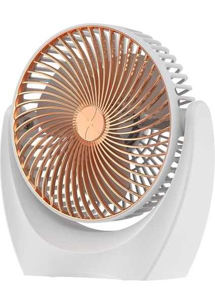 USB Masaüstü Fanı, Renk: U Tipi (Altın) Altın (Yurt Dışından)