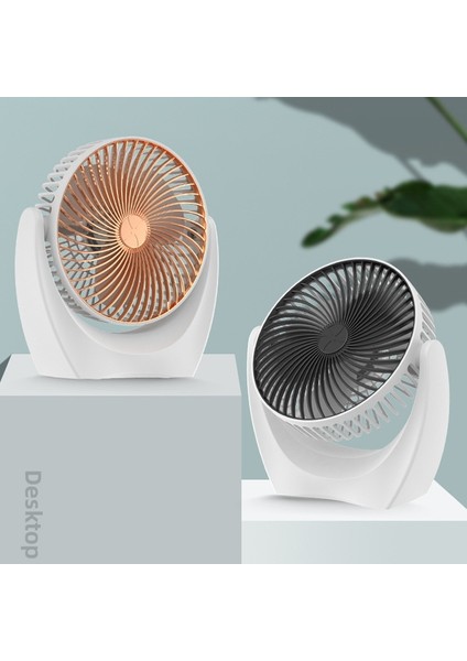 USB Masaüstü Fanı, Renk: U Tipi (Altın) Altın (Yurt Dışından) indirimleri