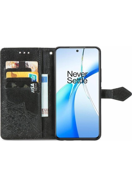 Oneplus Nord Ce4 Için Flip Case Darbeye Basit Iş Kapak Kılıfı (Yurt Dışından)