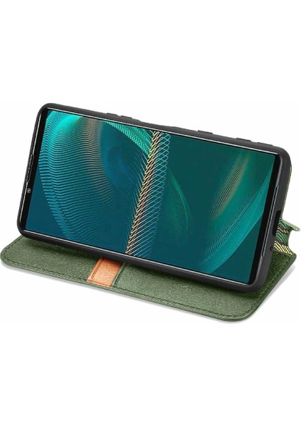 Sony Xperia 5 Iıı Flip Kapak Için Kılıf Moda Tasarımı Zarif Iş (Yurt Dışından) modelleri