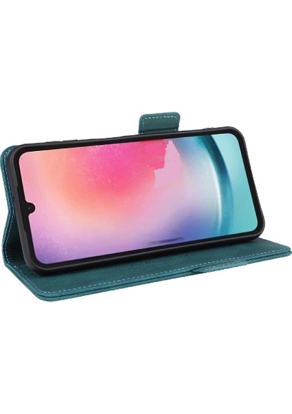 Samsung Galaxy A24 4g Için Kılıf Koruyucu Kapak Kart Tutucu Kickstand ile (Yurt Dışından)