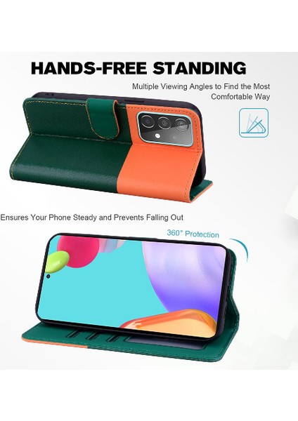 YH Mall Samsung Galaxy Case 5g Için Kılıf Cüzdan Kılıf Kapak Çevirin Darbeye (Yurt Dışından)