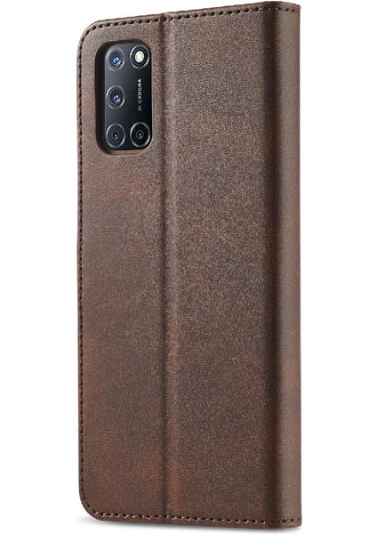 Oppo Holder 5g Buzağı Doku Yatay Kapak Deri Çanta Tutucu (Yurt Dışından)