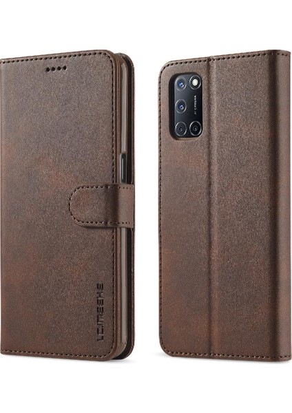 Oppo Holder 5g Buzağı Doku Yatay Kapak Deri Çanta Tutucu (Yurt Dışından)