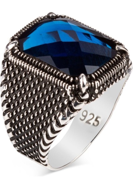 Ksrmoda Zirkon Taşlı Pençe Model 925 Ayar Gümüş Yüzük