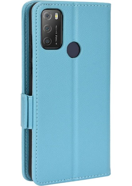 Alcatel 1s 2021 Cüzdan Manyetik Kart Yuvaları Tutucu Yan Toka Pu (Yurt Dışından) indirimleri
