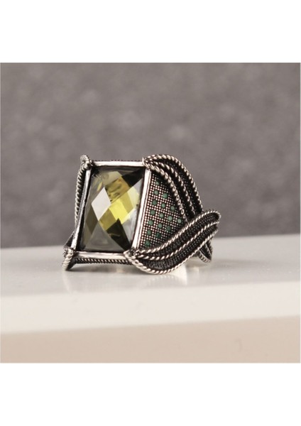 Zirkon Taşlı 925 Ayar Gümüş Yüzük