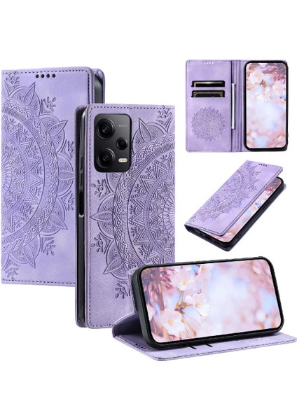 Xiaomi 11T/11T Pro Darbeye Kapak Çevirin Kart Ekleme Pu (Yurt Dışından)