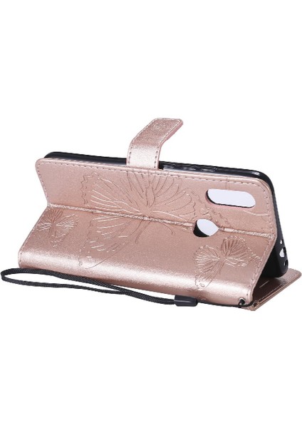 Xiaomi Redmi 7 Için Flip Case Manyetik Kapak Pu Deri Kart Yuvası ile Çevirin (Yurt Dışından)
