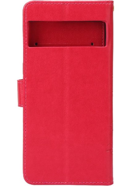 Google Pixel 7 Pro Manyetik Kapatma Kickstand Kart Tutucu Pu Için Filp Durumda (Yurt Dışından) modelleri