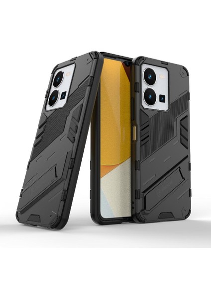 Vıvo Y35 5g Koruyucu Kapak Için Kılıf Kickstand Sağlam Askeri (Yurt Dışından) indirimleri