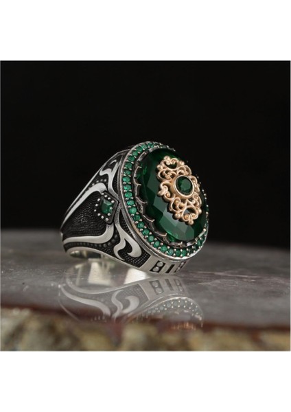 Zirkon Taşlı 925 Ayar Gümüş Yüzük