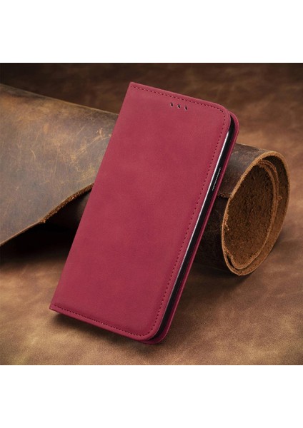 Onur X8B Darbeye Basit Iş Deri Çanta Cüzdan Için Flip Case (Yurt Dışından)