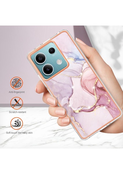 Xiaomi Redmi Için Not 13 5g Ince Tpu Yumuşak Tampon Mermer Desen (Yurt Dışından) indirimleri
