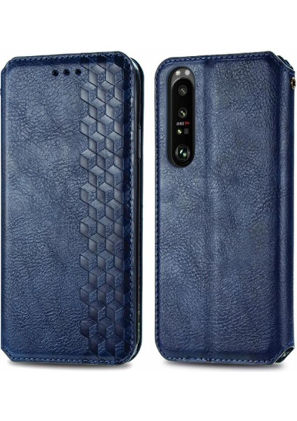 Sony Xperia 1 Iıı Cüzdan Fonksiyonu Için Kılıf Kapak Çevirin Zarif Iş (Yurt Dışından)