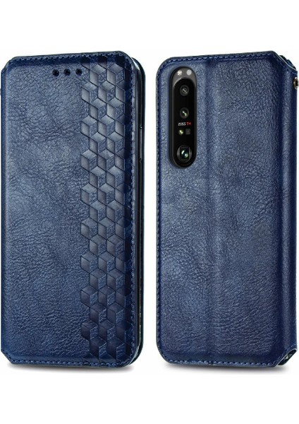 Sony Xperia 1 Iıı Cüzdan Fonksiyonu Için Kılıf Kapak Çevirin Zarif Iş (Yurt Dışından)