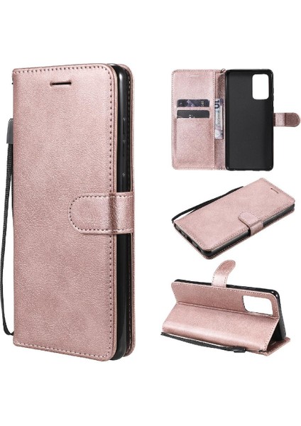 Kart Yuvası Iş Cüzdan Telefon Kılıfı ile Samsung Galaxy A72 Için Flip Case (Yurt Dışından)