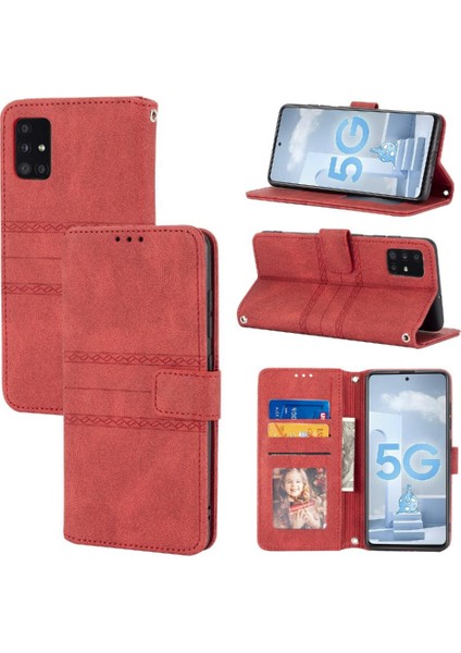 Samsung Galaxy A71 4g Manyetik Kapatma Için Flip Case Darbeye Koruyucu (Yurt Dışından)