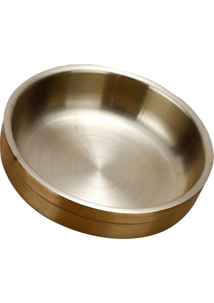 Tabağı Irma Kasesi Altın 9cm (Yurt Dışından)