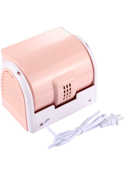30W Türbin Bıçaksız Mini Masaüstü Sessiz Fan Pembe (Yurt Dışından)