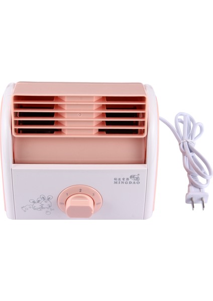 30W Türbin Bıçaksız Mini Masaüstü Sessiz Fan Pembe (Yurt Dışından)
