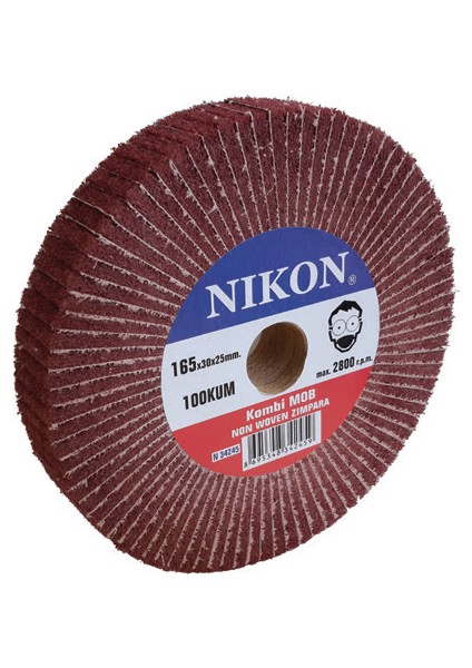 N34245 Kombi Mop Non Woven Zımpara 165X30X25 100 Kum