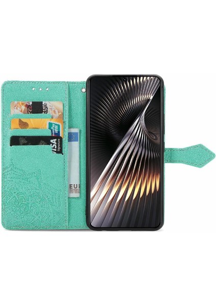 Xiaomi Poco F6 Deri Kılıf Için Flip Case Zarif Desen Kapak Çevirin (Yurt Dışından) indirimleri