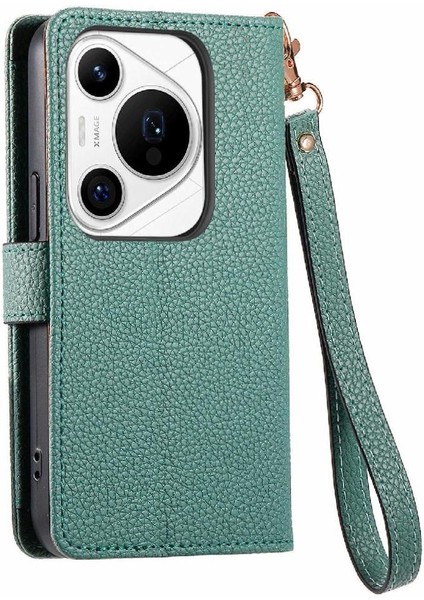 Huawei Pura 70 Pro Için Flip Case Artı Aşk Cüzdan Fermuar Darbeye Vaka (Yurt Dışından)